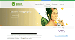 Desktop Screenshot of oxfamwereldwinkels.be
